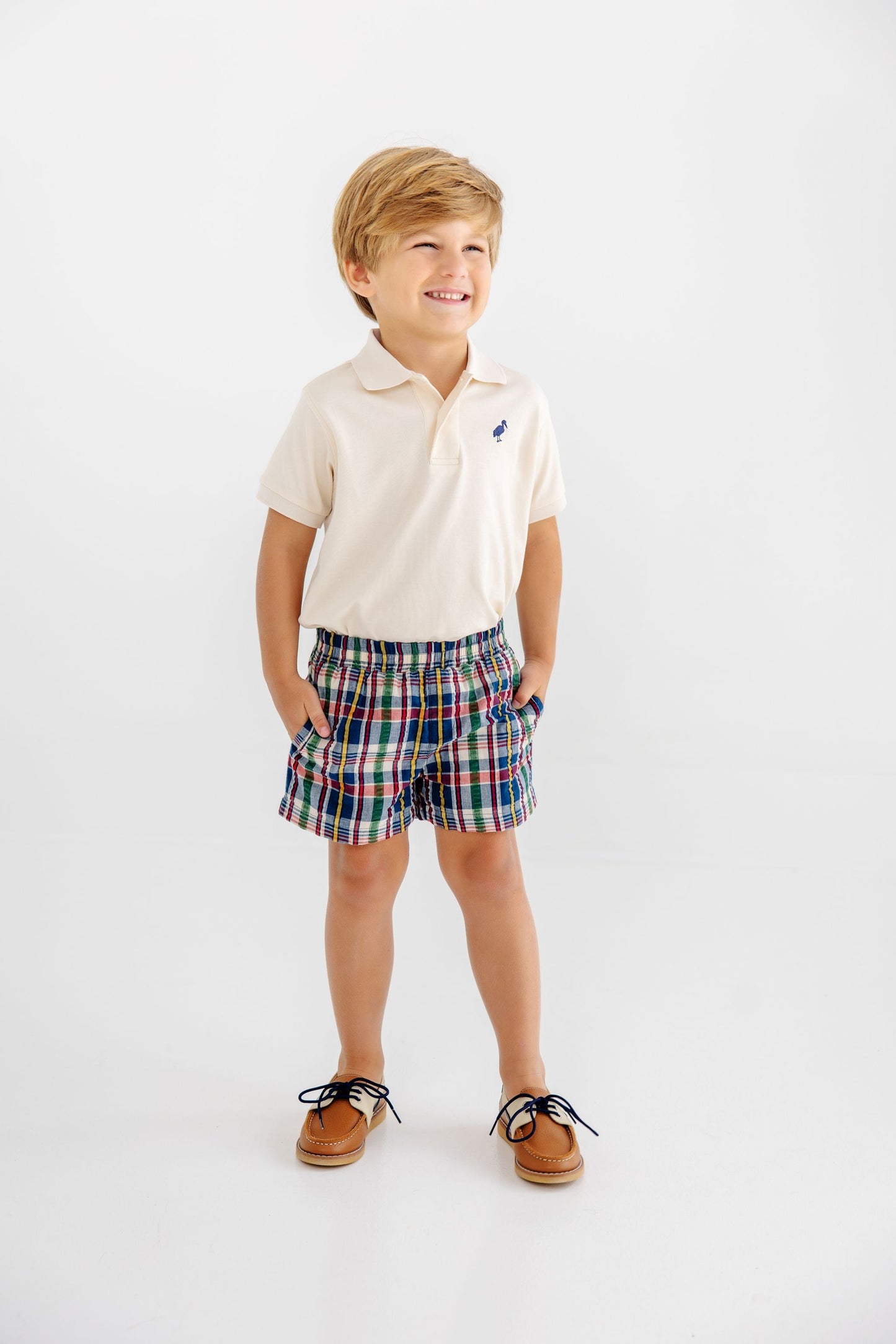 Beaufort Bonnet Prim & Proper Polo & Onesie - Osprey Oatmeal