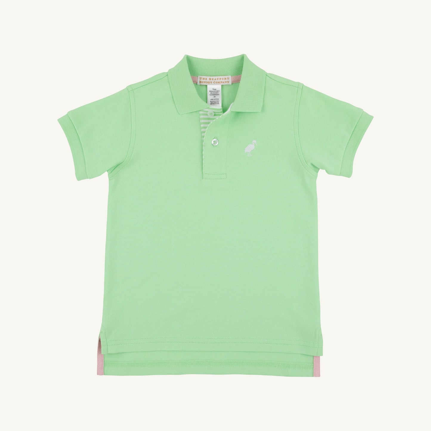 Beaufort Bonnet Prim & Proper Polo & Onesie - Lexington Lime