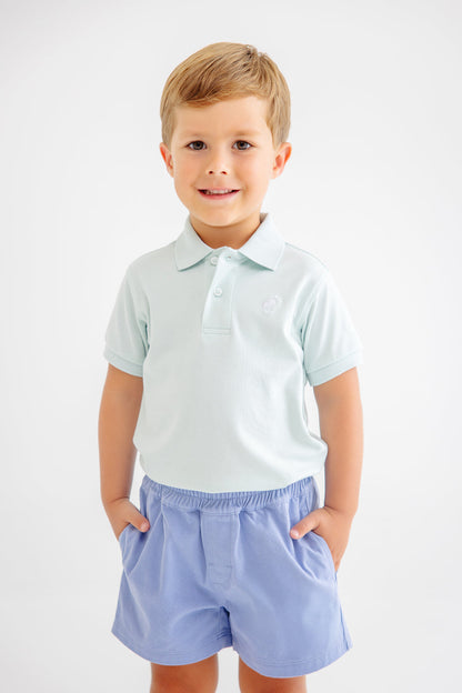 Beaufort Bonnet Prim & Proper Polo & Onesie - Old Greenwich Green