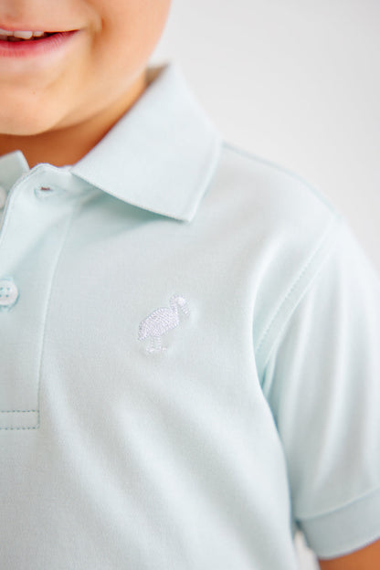 Beaufort Bonnet Prim & Proper Polo & Onesie - Old Greenwich Green