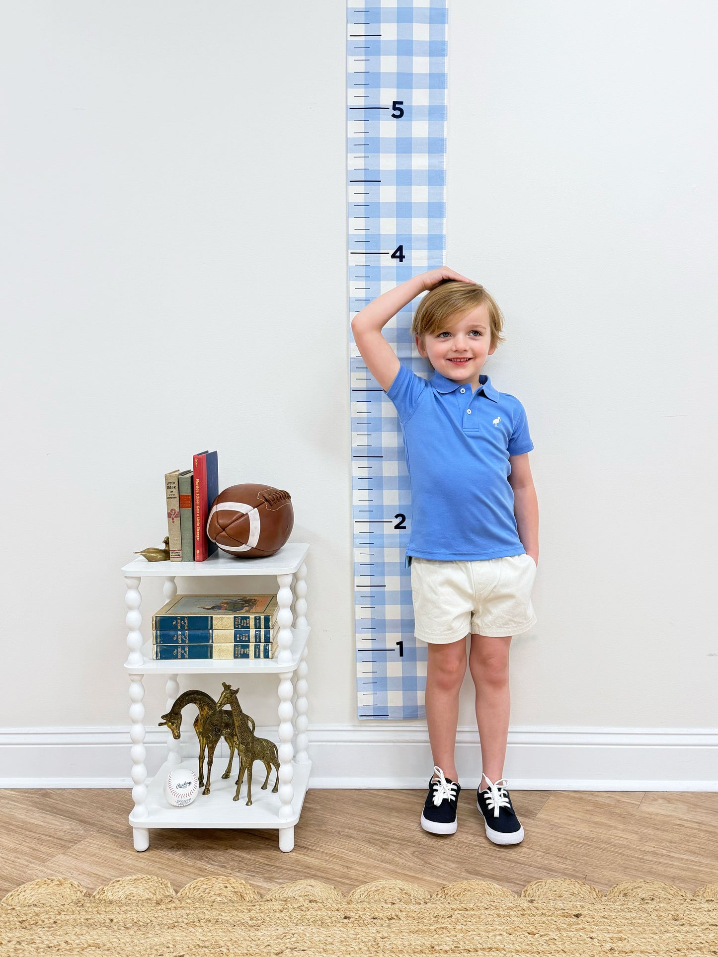 Beaufort Bonnet Prim & Proper Polo & Onesie - Barbados Blue