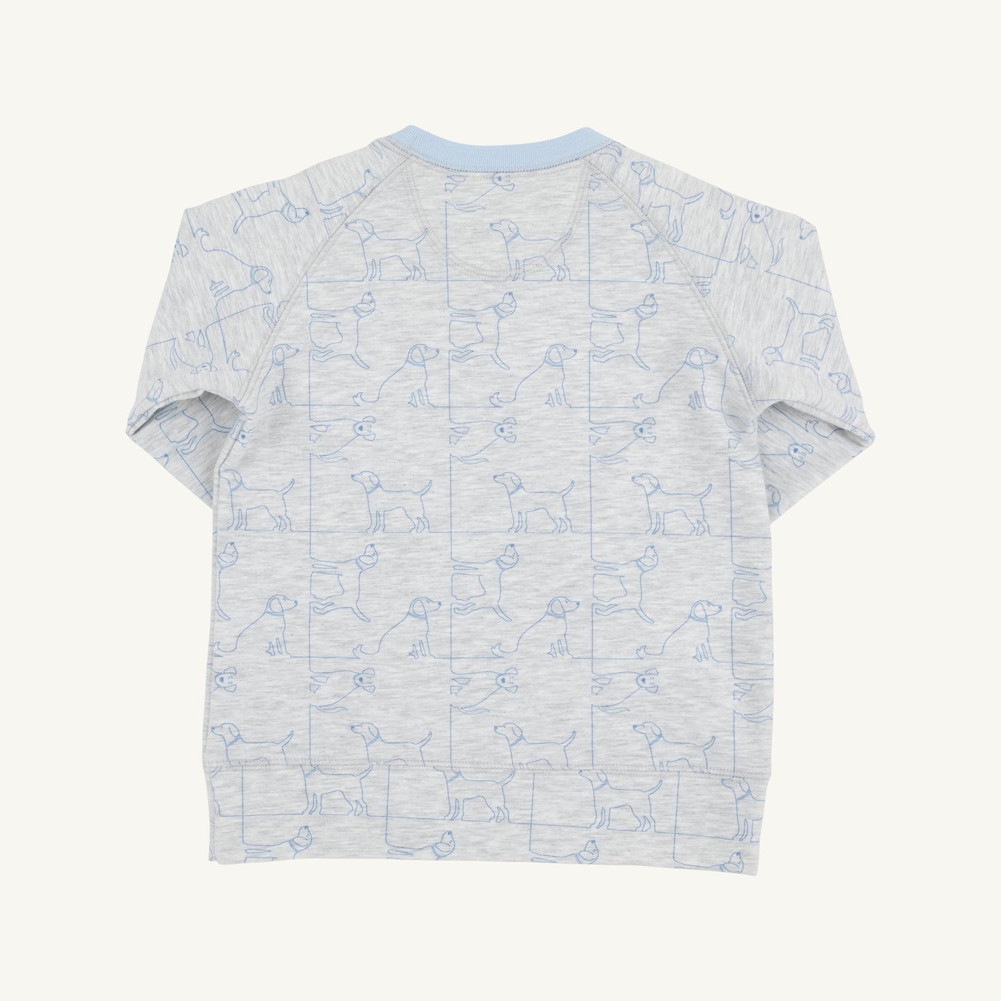 Beaufort Bonnet Cassidy Comfy Crewneck - Puppy Puzzle & Beale Street Blue