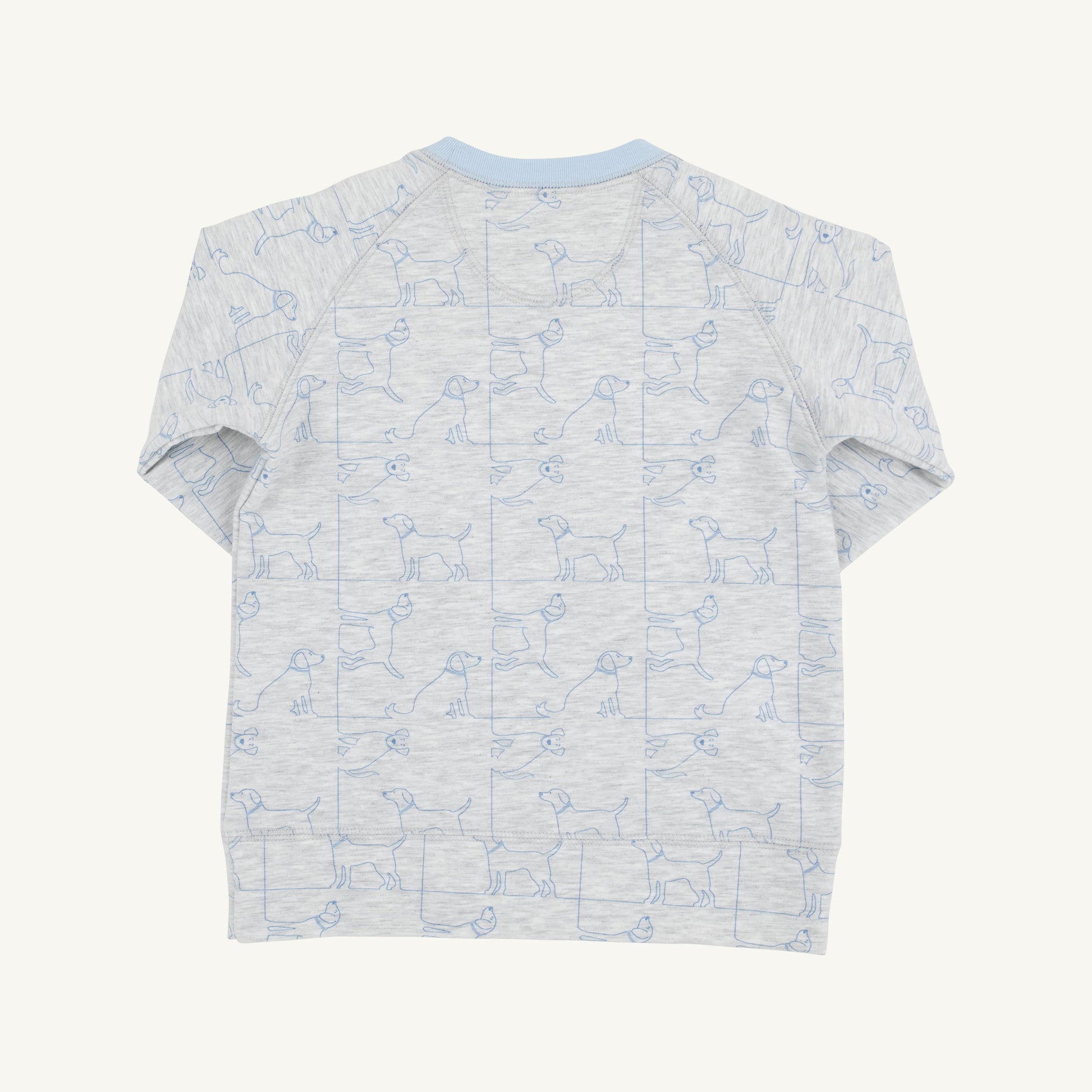 Beaufort Bonnet Cassidy Comfy Crewneck - Puppy Puzzle & Beale Street Blue