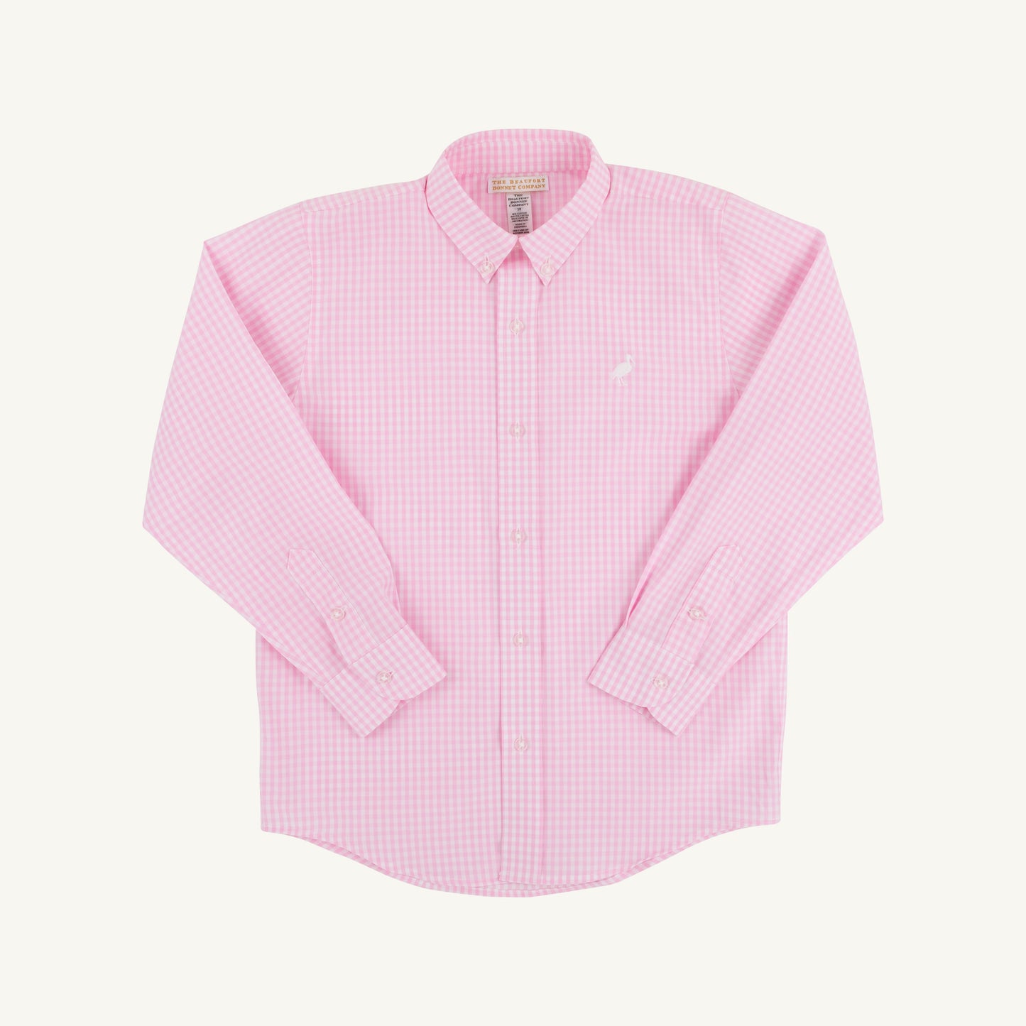 Beaufort Bonnet Dean's List Dress Shirt - Pink Greenbrier Gingham