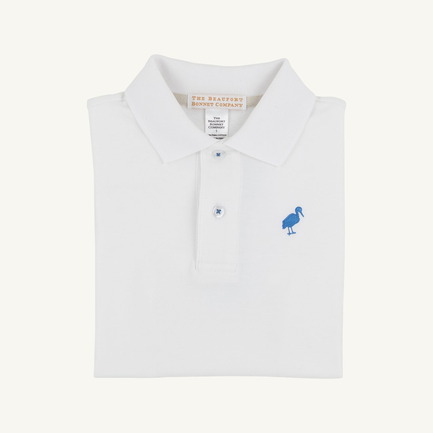 Beaufort Bonnet Prim & Proper Polo & Onesie - Worth Avenue White