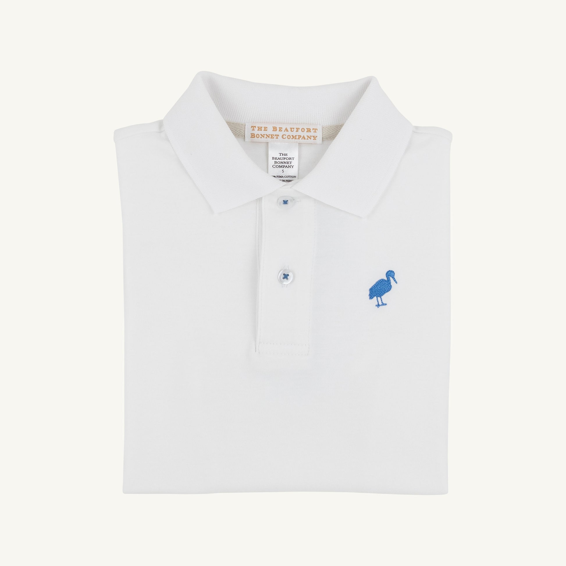 Beaufort Bonnet Prim & Proper Polo & Onesie - Worth Avenue White