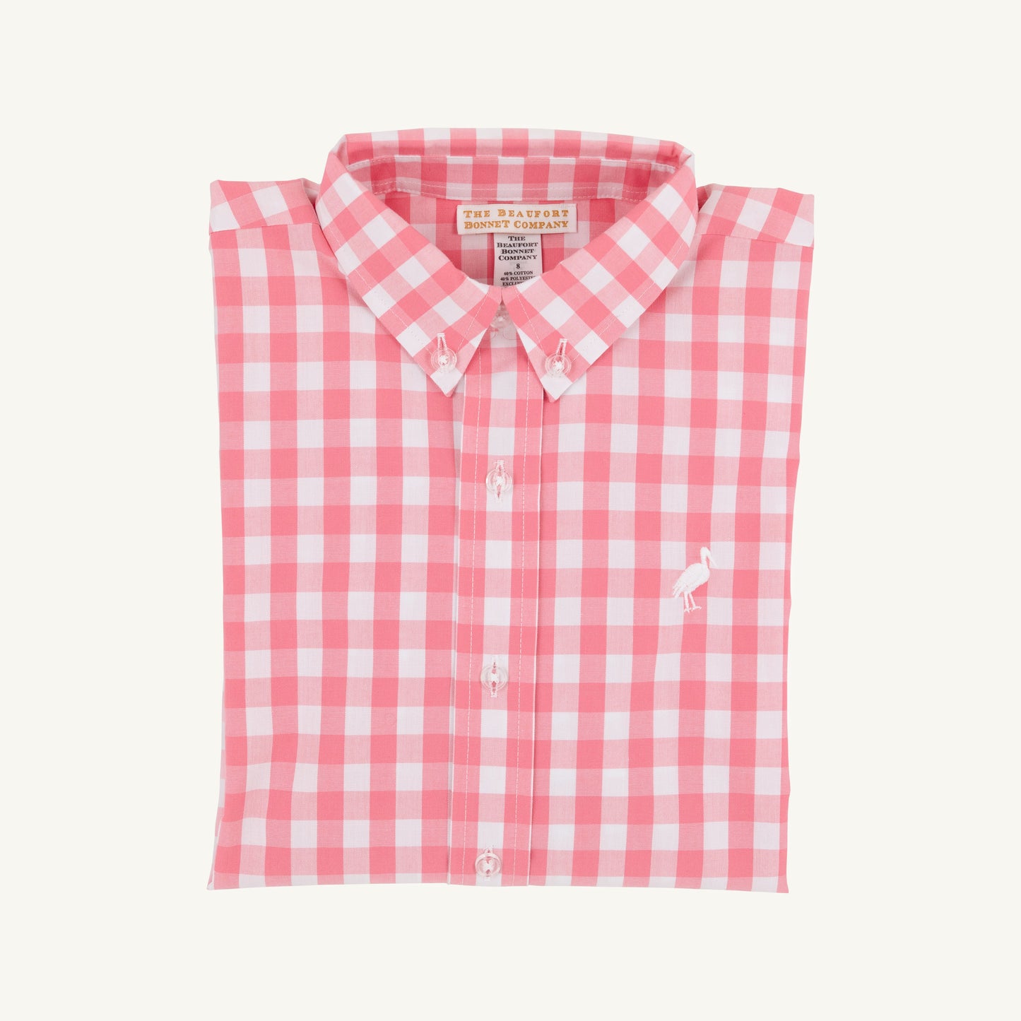 Beaufort Bonnet Dean's List Dress Shirt - Parrot Cay Coral Check