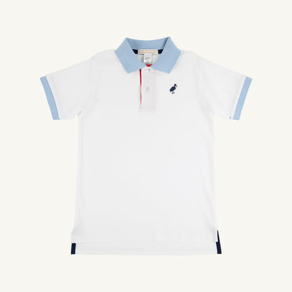 Beaufort Bonnet Prim & Proper Polo - Worth Avenue White