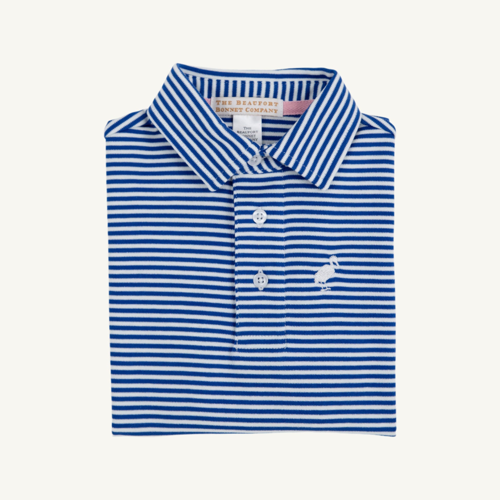 Beaufort Bonnet Prim & Proper Polo & Onesie - Rockefeller Royal Stripe
