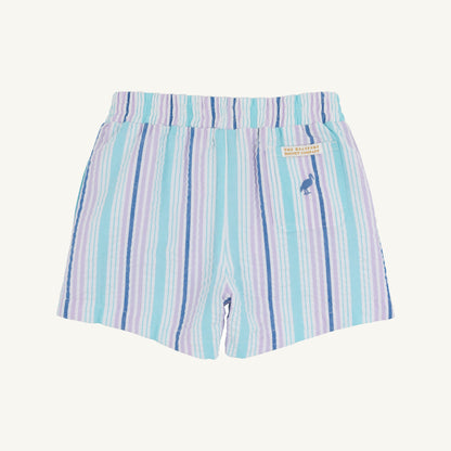 Beaufort Bonnet Sheffield Shorts - Sycamore Seersucker Stripe