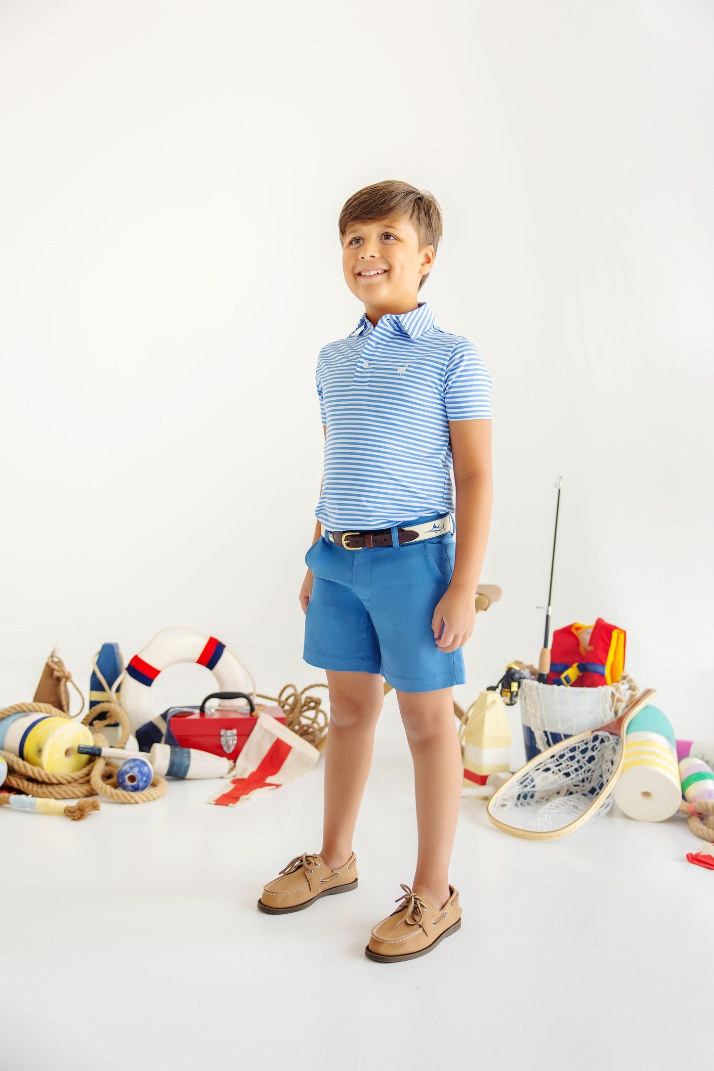 Beaufort Bonnet Prepletic™ Charlie's Chinos - Wood Boat Blue