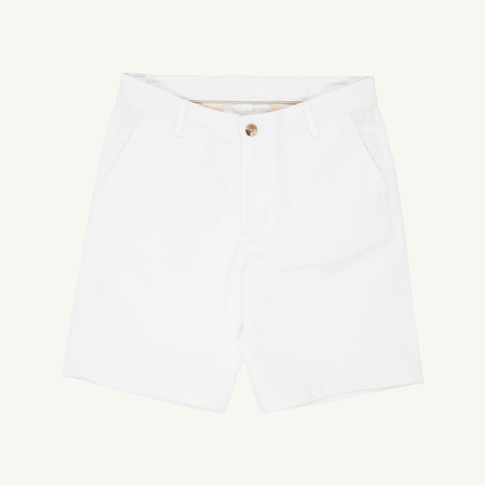 Beaufort Bonnet Charlie's Chinos - Worth Avenue White with Multicolor Stork
