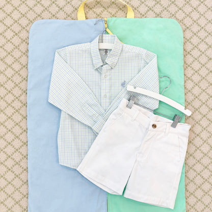 Beaufort Bonnet Charlie's Chinos - Worth Avenue White with Multicolor Stork