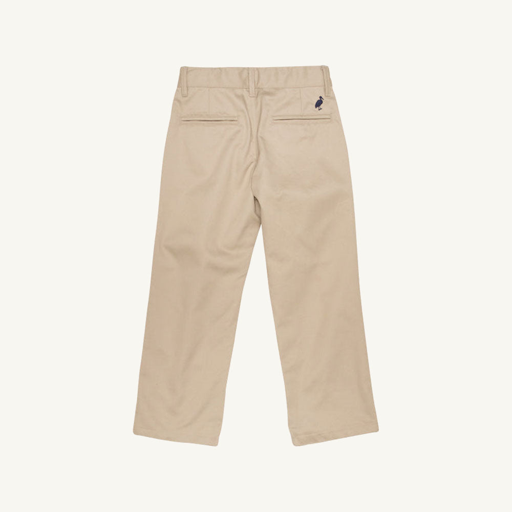 Beaufort Bonnet Prep School Pants - Keeneland Khaki & Nantucket Navy Stork