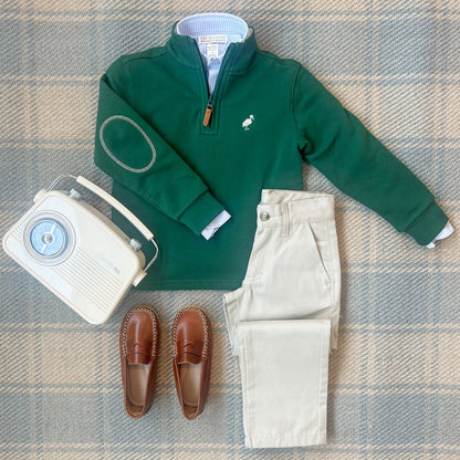 Beaufort Bonnet Prep School Pants - Keeneland Khaki & Nantucket Navy Stork
