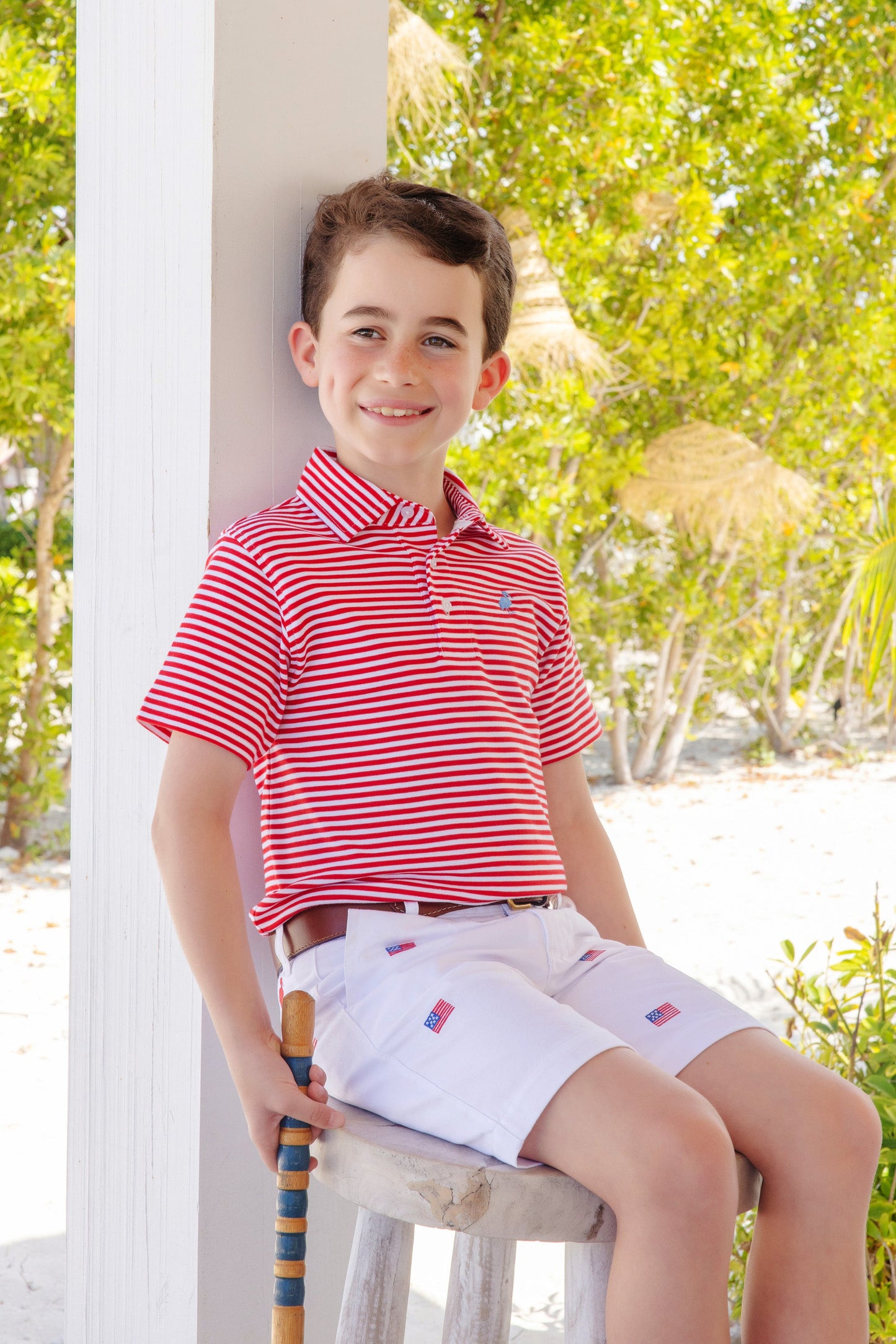 Beaufort Bonnet Critter Charlie's Chinos - Worth Avenue White