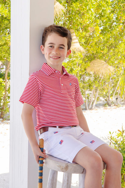 Beaufort Bonnet Critter Charlie's Chinos - Worth Avenue White