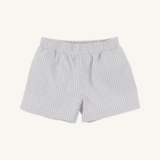Beaufort Bonnet Sheffield Shorts - Grantley Gray Mini Gingham