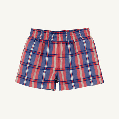 Beaufort Bonnet Sheffield Shorts - Putnam Plaid & Keeneland Khaki Stork