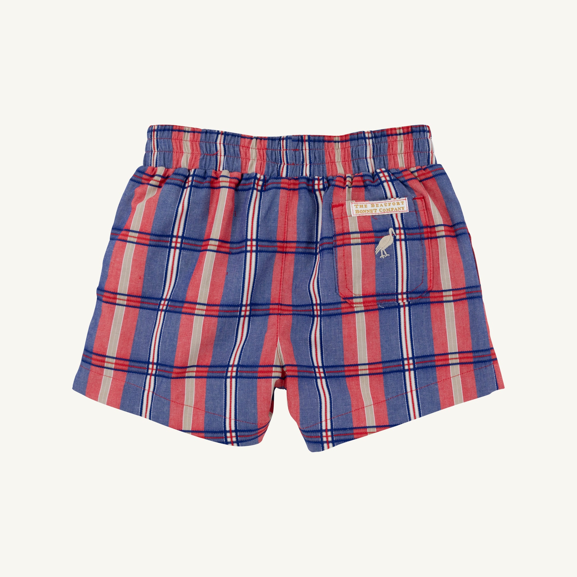Beaufort Bonnet Sheffield Shorts - Putnam Plaid & Keeneland Khaki Stork