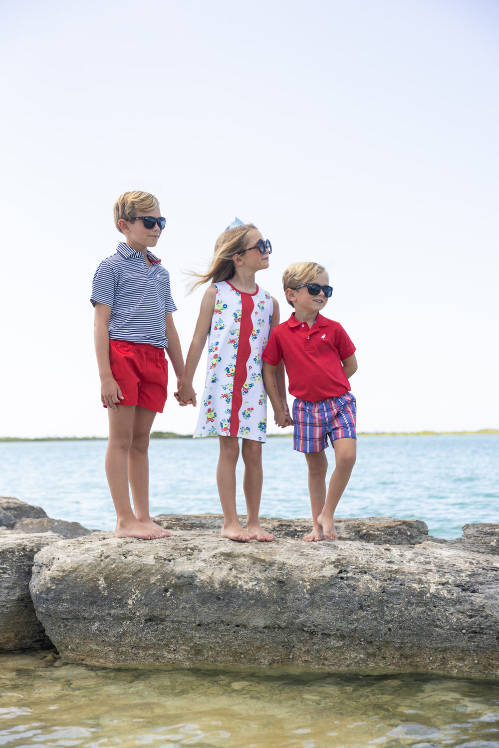 Beaufort Bonnet Sheffield Shorts - Putnam Plaid & Keeneland Khaki Stork