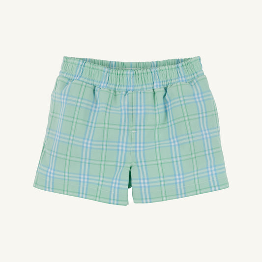 Beaufort Bonnet Sheffield Shorts - Pelham Bay Plaid (Green)