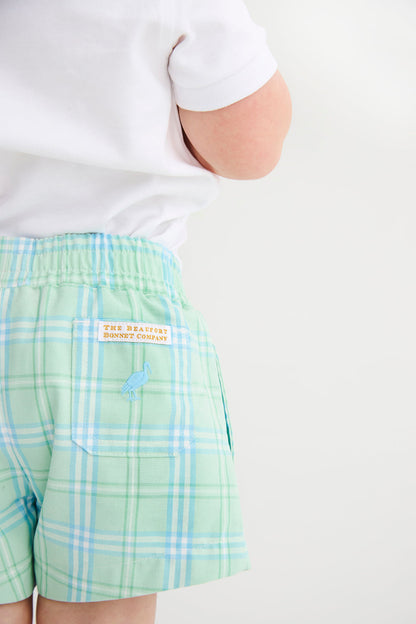 Beaufort Bonnet Sheffield Shorts - Pelham Bay Plaid (Green)