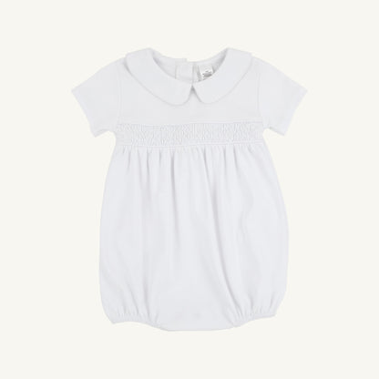 Beaufort Bonnet Short Sleeve Banbury Bubble - Worth Avenue White