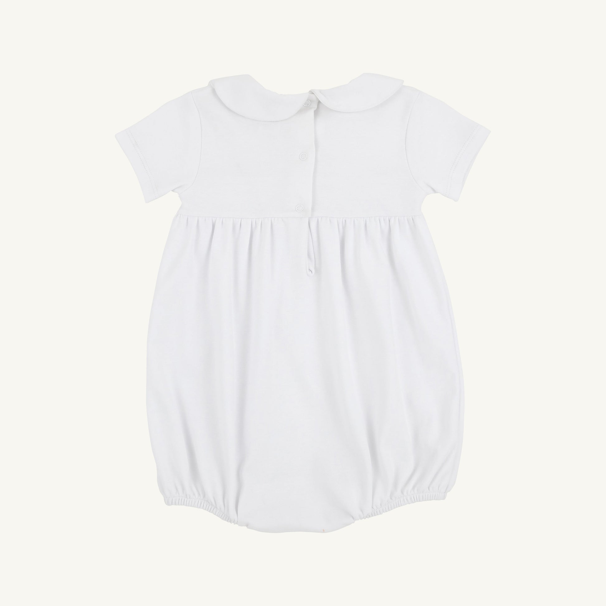 Beaufort Bonnet Short Sleeve Banbury Bubble - Worth Avenue White