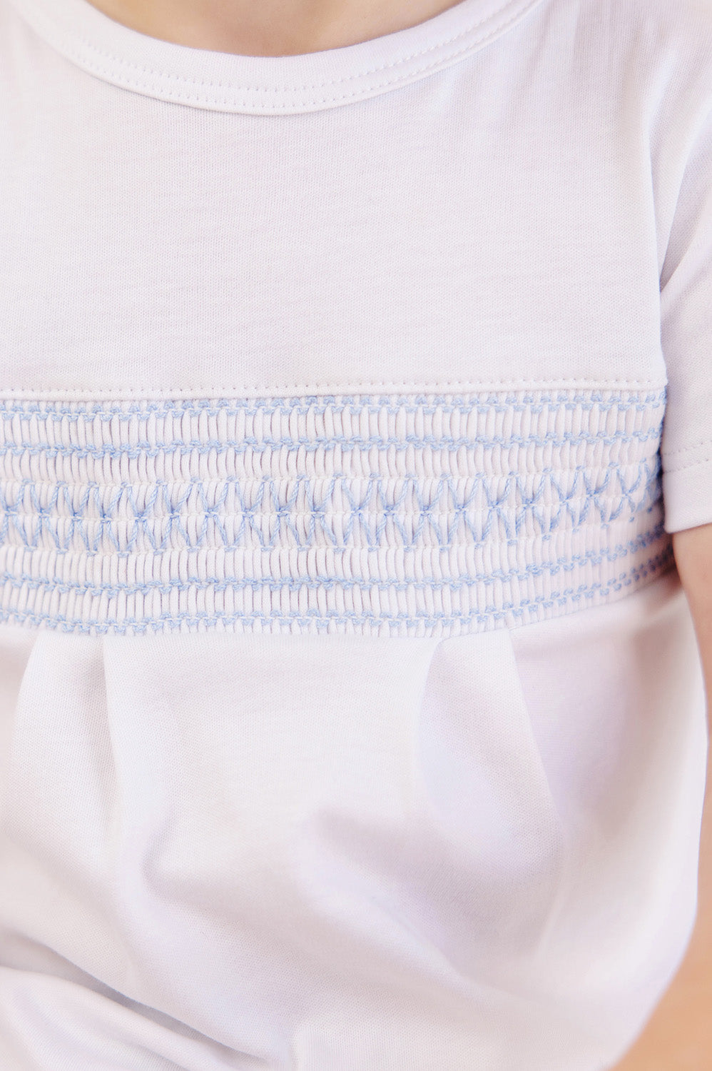 Beaufort Bonnet Sebastian Smocked Romper - Worth Avenue