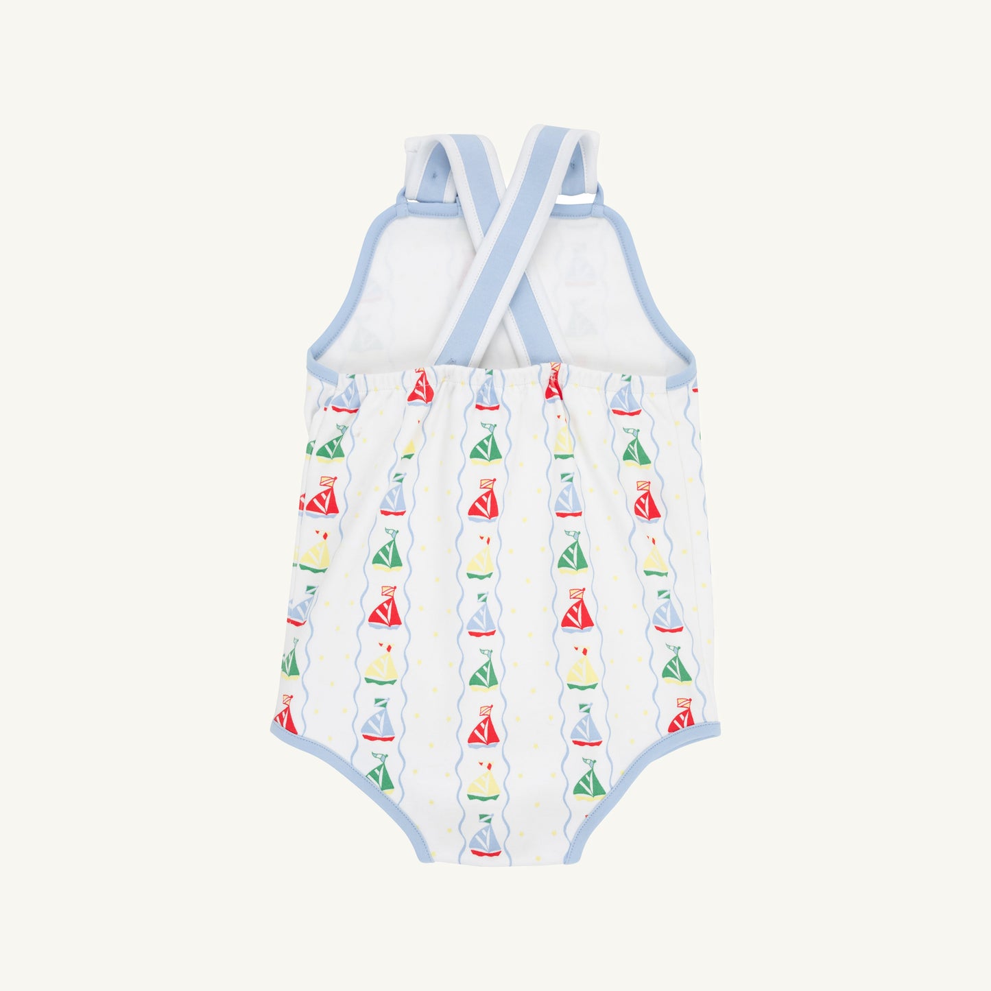 Beaufort Bonnet Skipper Sunsuit - Set Sail & Beale Street Blue