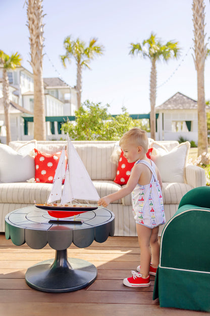 Beaufort Bonnet Skipper Sunsuit - Set Sail & Beale Street Blue