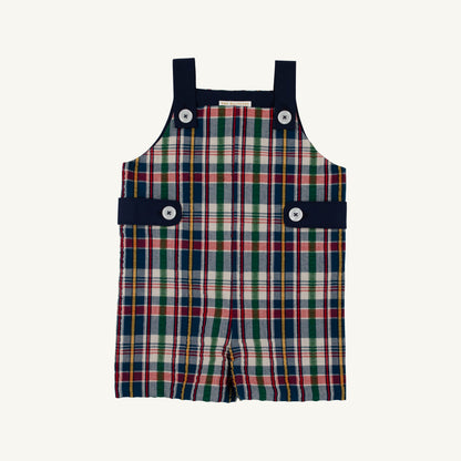 Beaufort Bonnet Teddy's Tab Jon Jon - Gramercy Park Plaid Seersucker