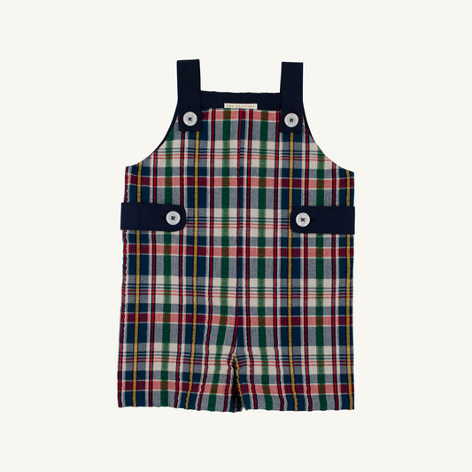 Beaufort Bonnet Teddy's Tab Jon Jon - Gramercy Park Plaid Seersucker