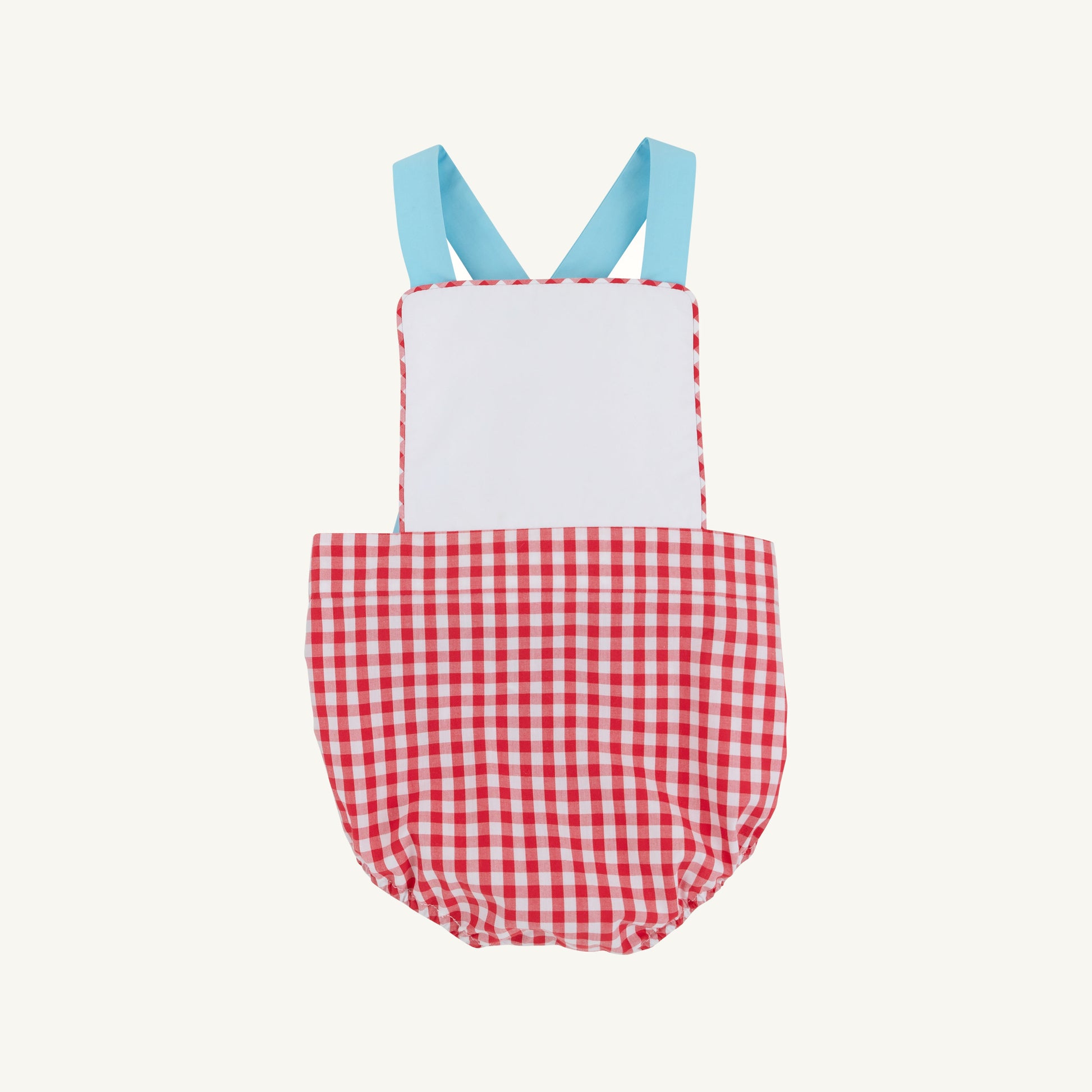 Beaufort Bonnet Sayre Sunsuit - Richmond Red Gingham
