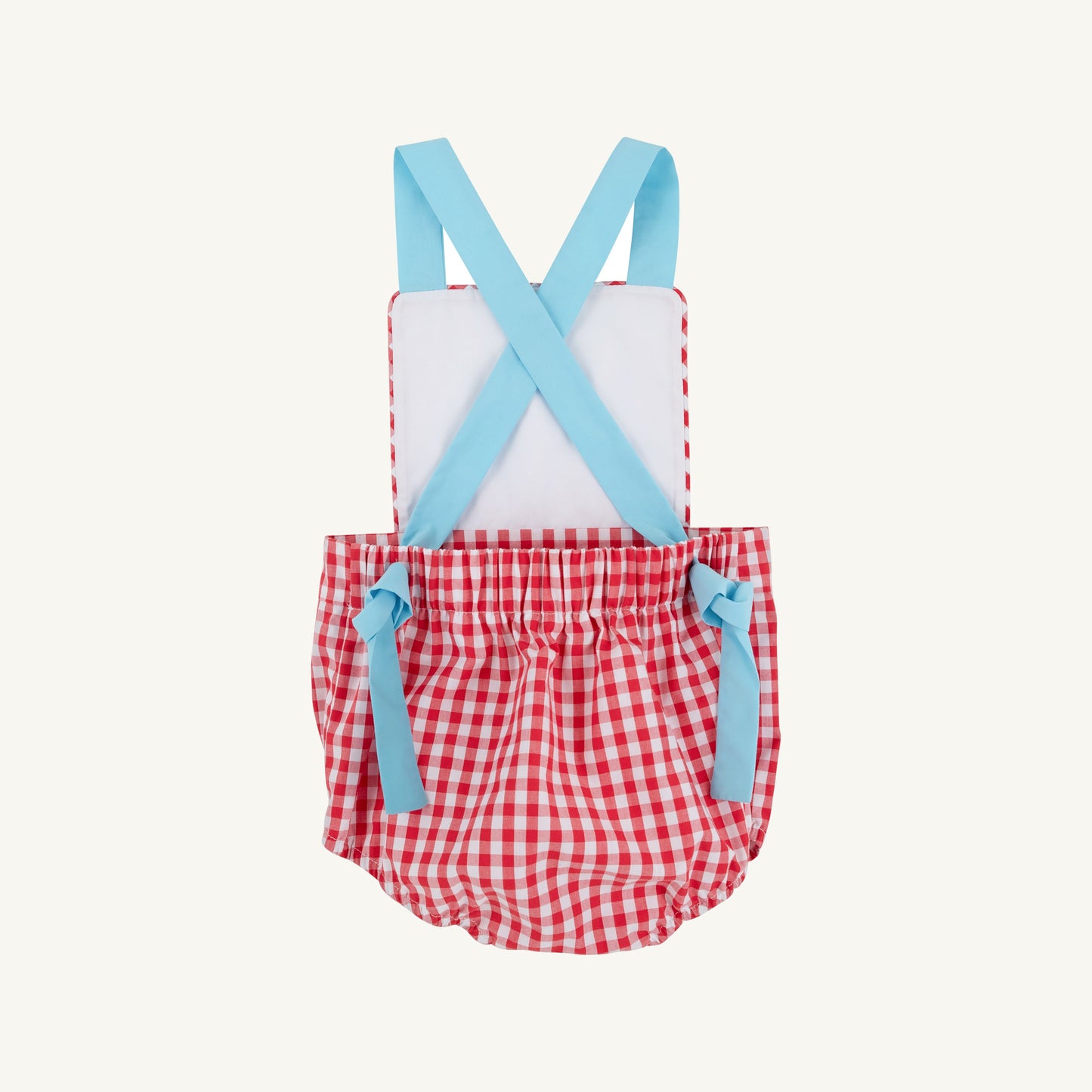 Beaufort Bonnet Sayre Sunsuit - Richmond Red Gingham