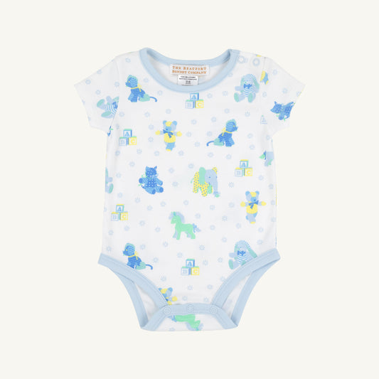 Beaufort Bonnet Walt Onesie - Cuddle Up Cutie (Buckhead Blue)