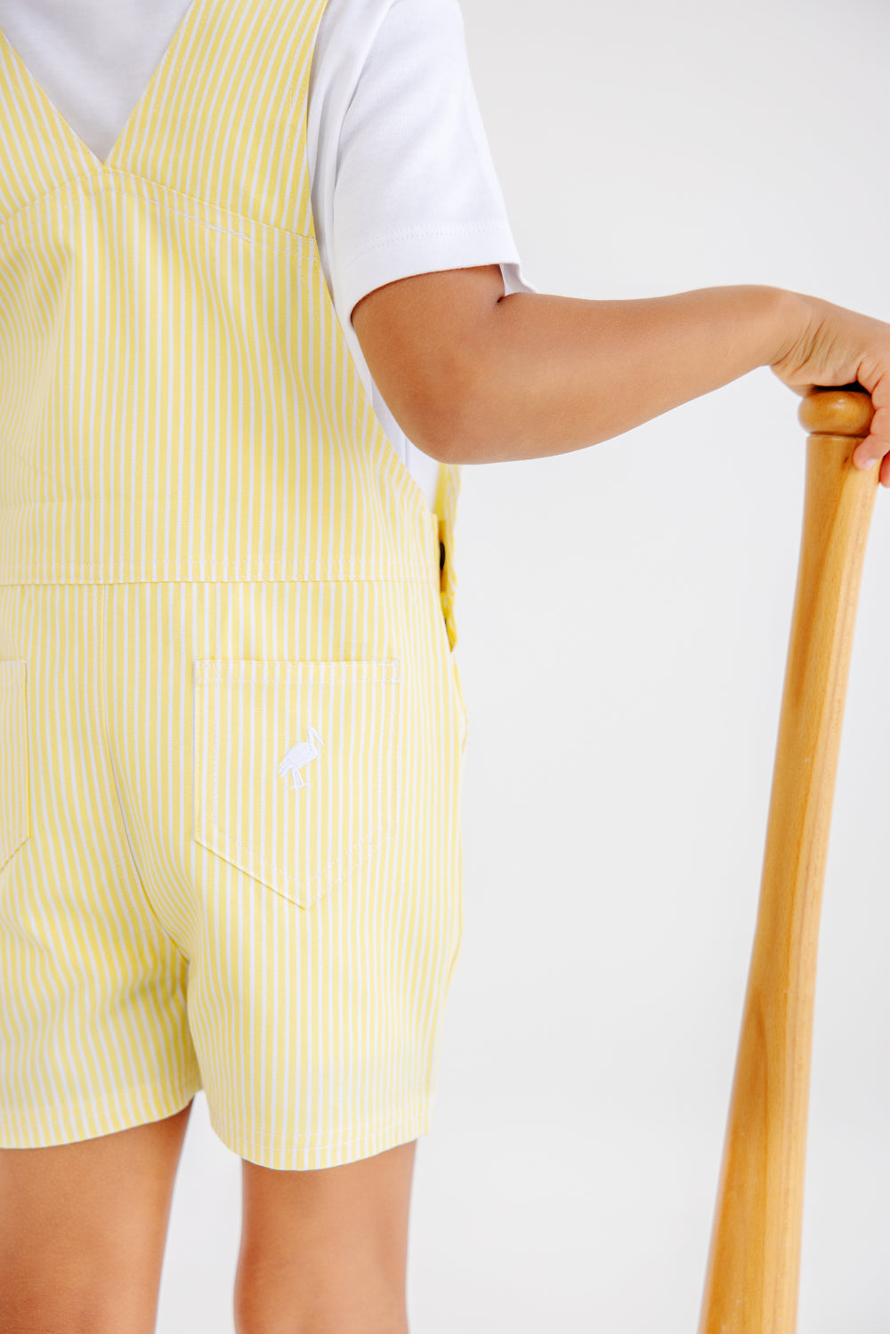 Beaufort Bonnet Chapman Choo Choo Overalls - Lake Worth Yellow Stripe