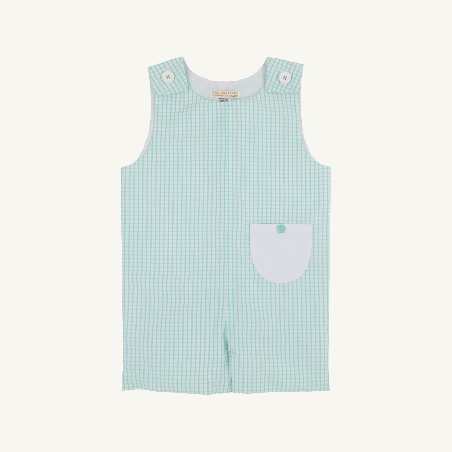 Beaufort Bonnet Prescott Pocket Jon Jon - Turks Teal Windowpane