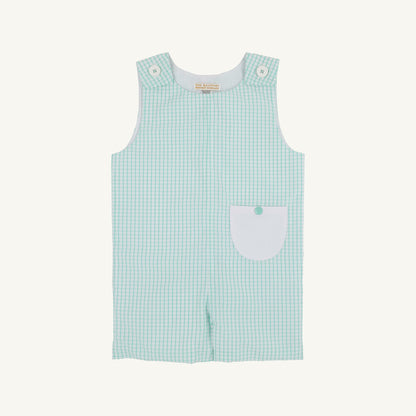 Beaufort Bonnet Prescott Pocket Jon Jon - Turks Teal Windowpane