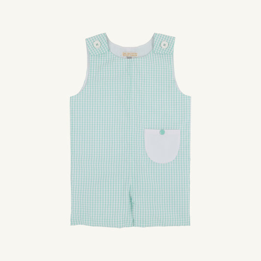 Beaufort Bonnet Prescott Pocket Jon Jon - Turks Teal Windowpane