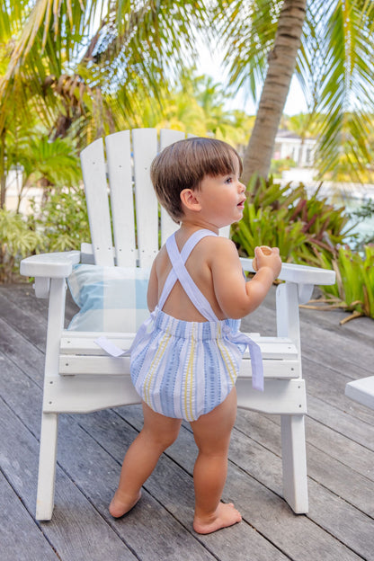 Beaufort Bonnet Sayre Sunsuit - Sobro Seersucker
