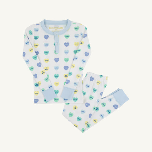 Beaufort Bonnet Sutton's Sweet Dream Set - We Heart You (Buckhead Blue)