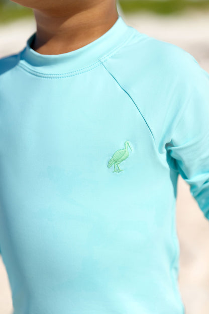 Beaufort Bonnet Price Pool Romper - Edisto Egg Blue