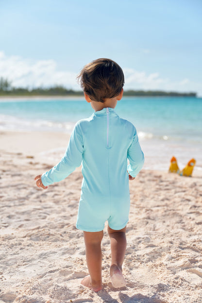 Beaufort Bonnet Price Pool Romper - Edisto Egg Blue