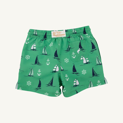 Beaufort Bonnet Tortola Trunks - Yacht To Join Us (Kiawah Kelly Green)