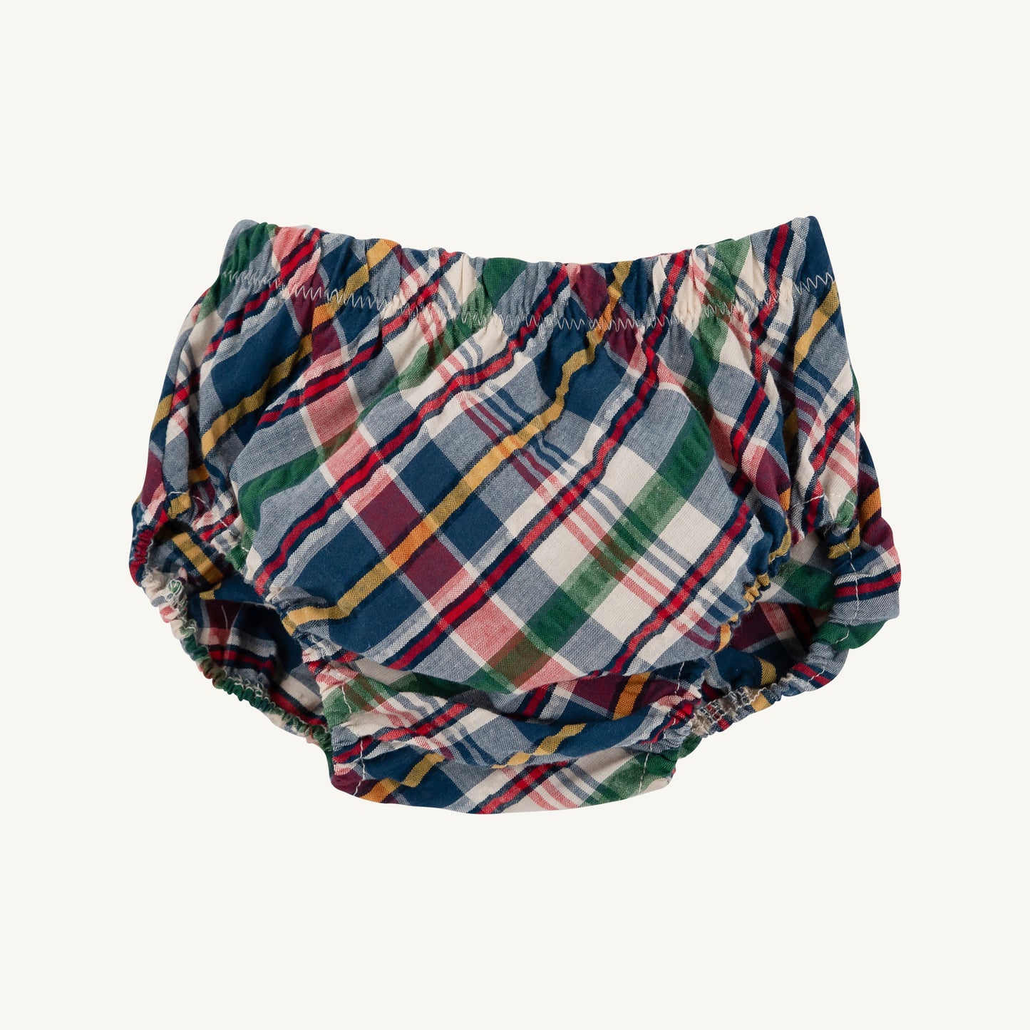 Beaufort Bonnet Beach Bum Cover - Gramercy Park Plaid Seersucker