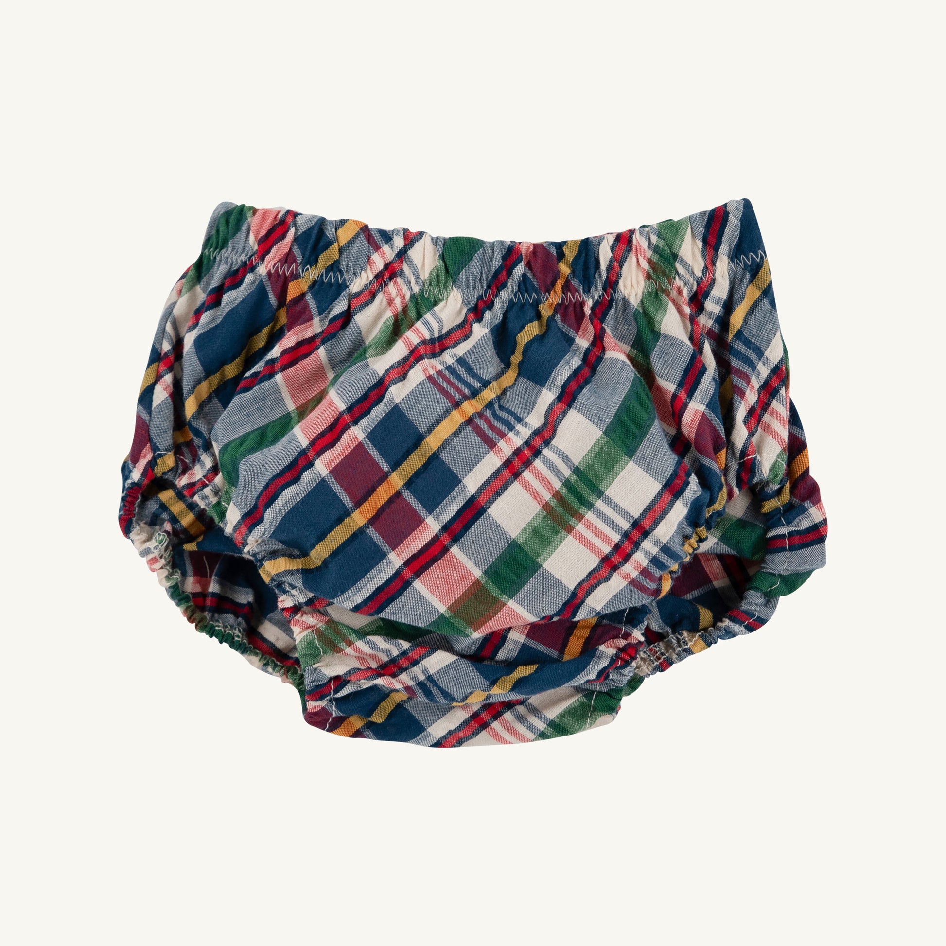 Beaufort Bonnet Beach Bum Cover - Gramercy Park Plaid Seersucker