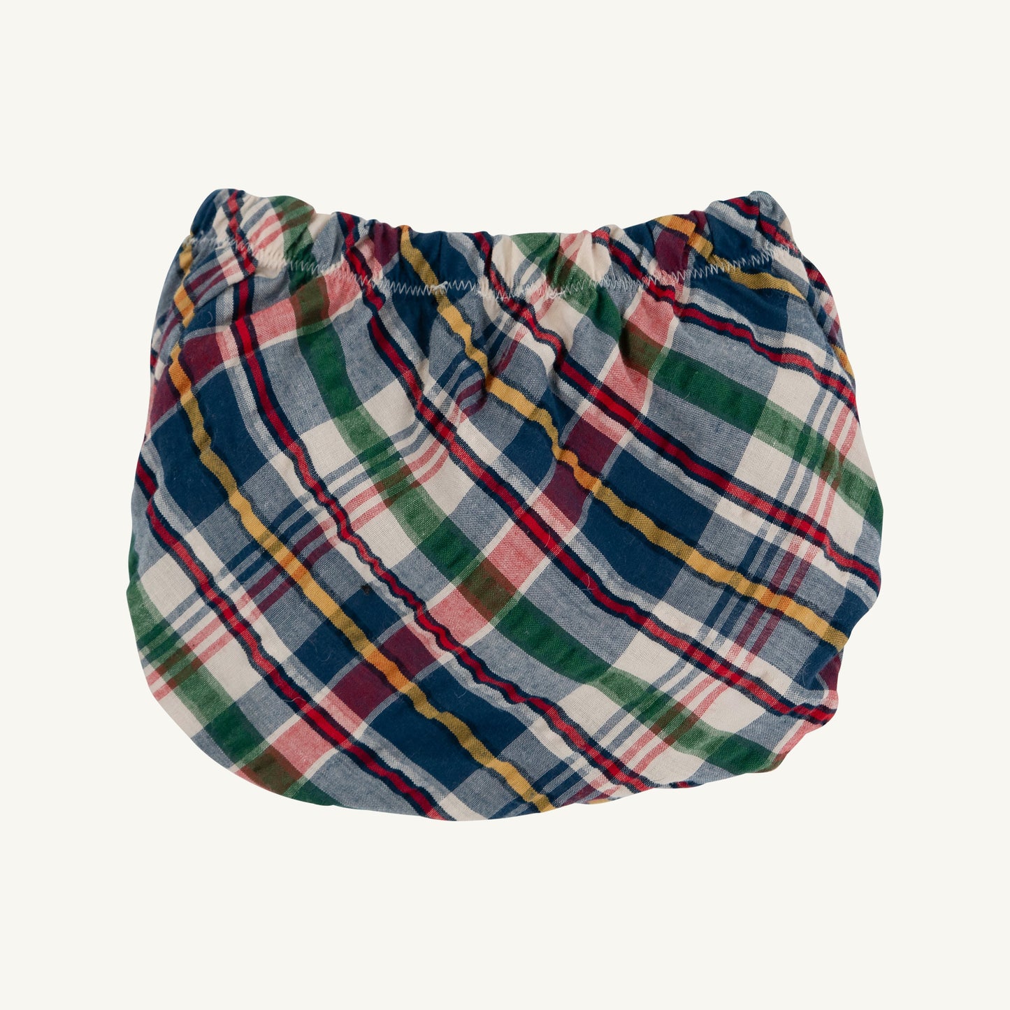 Beaufort Bonnet Beach Bum Cover - Gramercy Park Plaid Seersucker
