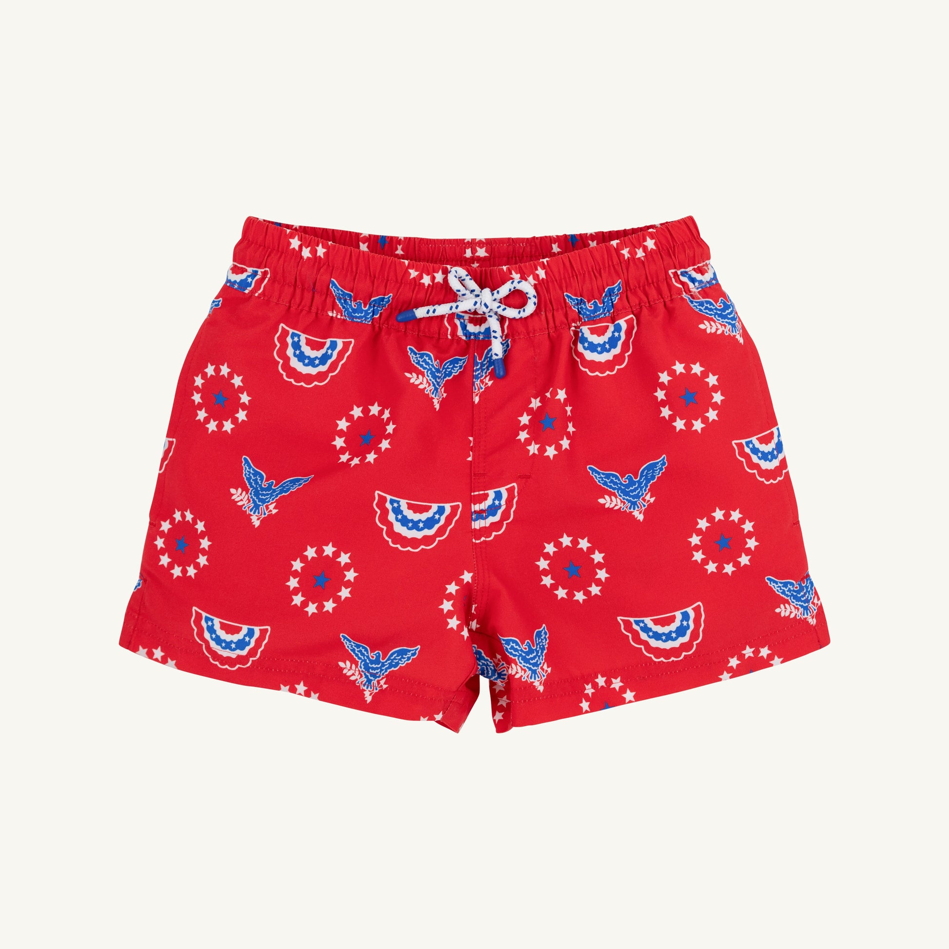 Beaufort Bonnet Tortola Trunks - Star Spangled Swag & Worth Avenue White